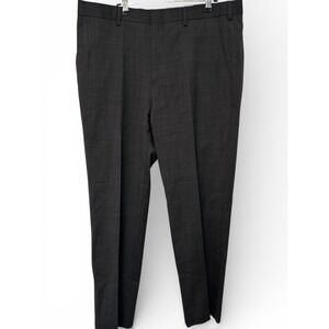 Brooks Brothers 1818 Regent Vitale Barbers Wool Trousers 35 X 30 Gray Wool